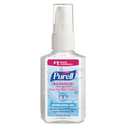 Image for Purell Advanced Hand Sanitizer, 2 Ounce Pump Bottle, Clean Scent from School Specialty