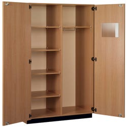 Stevens I.D. Systems Wardrobe Cabinet with Lock, 36 x 23 x 84 Inches 4001109