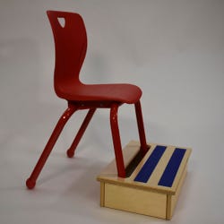 Image for Abilitations Foot Rest, Small, 11-3/4 x 18 x 4 Inches from School Specialty
