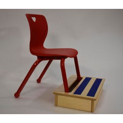 Image for Abilitations Foot Rest, Medium, 11-3/4 x 20 x 4 Inches from School Specialty