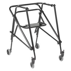 Image for Nimbo Lightweight Gait Trainer with Seat, X-Large, Black from School Specialty