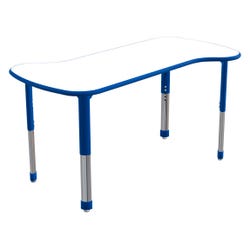 Classroom Select NeoShape Activity Table, Swirl, 60 x 30 Inches 4001692