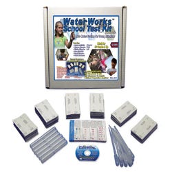 Image for Frey Scientific WaterWorks SenSafe School Water Quality Test Kit, 540 Tests from School Specialty