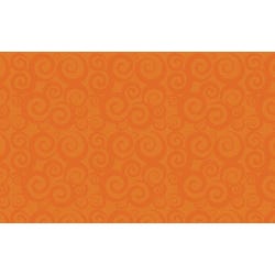 Image for Flagship Carpets Swirl Tone on Tone Carpet, Orange, 6 Feet x 8 Feet 4 Inches from School Specialty