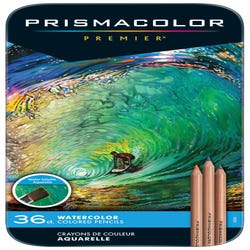 Image for Prismacolor Premier Water Soluble Watercolor Pencils, Assorted Colors, Set of 36 from School Specialty