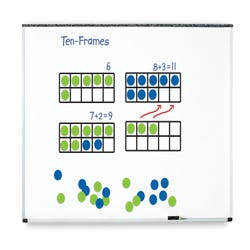 Image for Learning Resources Giant Magnetic Ten-Frame Set, 44 Pieces from School Specialty