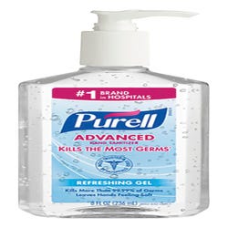 Image for Purell Advanced Hand Sanitizer, 8 Ounce Pump Bottle, Clean Scent from School Specialty