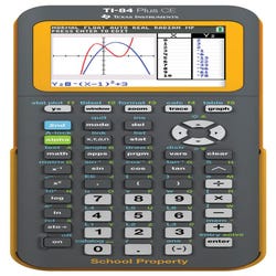 Image for Texas Instruments TI-84 Plus CE Graphing Calculator, Teacher Pack of 10 from School Specialty