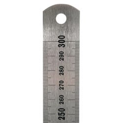 Image for Eisco Labs Stainless Steel Ruler, 30 Centimeters and 300 Millimeters from School Specialty