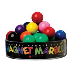 Image for Dowling Magnets Magnetic Marbles, Assorted Colors, Set of 20 from School Specialty