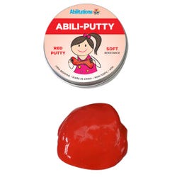 Image for Abilitations Abili-Putty, Soft, 4 Ounces, Red from School Specialty