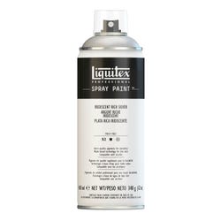 Image for Liquitex Water Based Professional Spray Paint, 400 ml Aerosol Can, Iridescent Rich Silver from School Specialty