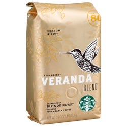 Image for Starbucks Veranda Blend Blonde Roasted Premium Ground Coffee, 1 lb Bag from School Specialty