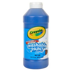 Image for Crayola Washable Paint, Blue, Pint from School Specialty