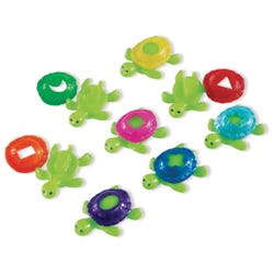 Image for Learning Resources Smart Splash Shape Shell Turtles, Set of 16 from School Specialty