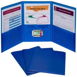 Poly Multi Pocket Folders, Item Number 2020302