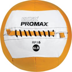 Image for Champion Sports Rhino Skin Promax Medicine Ball, 6 Pounds, Orange from School Specialty