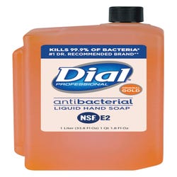 Image for Dial Professional Antimicrobial Soap Refill, 33.8 oz, Original Gold from School Specialty
