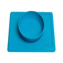 Image for ezpz Mini Bowl, 8-1/2 x 7 x 1-1/4 Inches, Blue from School Specialty