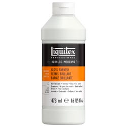 Image for Liquitex Non-Toxic High Clarity Acrylic Varnish, 1 pt Squeeze Bottle, Gloss from School Specialty