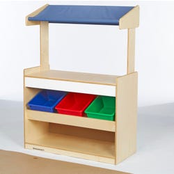 Image for Childcraft Market Stand With Assorted Color Trays, 35-3/4 x 16 x 49-7/8 Inches from School Specialty