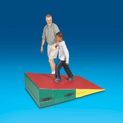 Image for Folding Downhill Mat, 48 X 72 X 16 in, Urethane Foam/Vinyl Coated from School Specialty