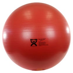 Image for CanDo Inflatable Exercise Ball, Extra Thick ABS, 30 Inches, Red from School Specialty