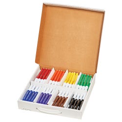 Prang Washable Art Markers, Bullet Tip, Assorted Colors, Set of 96 Item Number 1441422