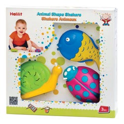 Image for Edushape Animal Shape Shakers, Set of 3 from School Specialty