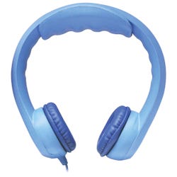 Image for HamiltonBuhl Kids Flex-Phones On-Ear Headphones, 3.5mm, Blue from School Specialty
