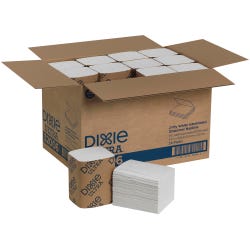 Image for Dixie Ultra Interfold Napkin Dispenser Refill, 2 Ply, White, Pack of 6000 from School Specialty