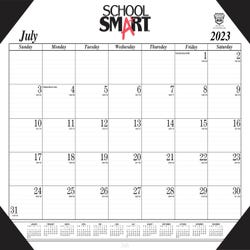 Image for School Smart 14 Month Desk Pad Academic Calendar, July 2023 - August 2024, 22 x 17 Inches from School Specialty