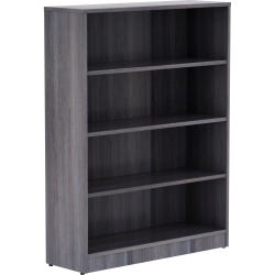 Image for Classroom Select Laminate 4 Shelf Bookcase, 36 x 12 x 48 Inches, Weathered Charcoal from School Specialty