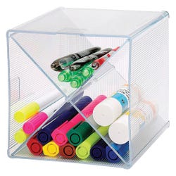 Image for Sparco X-Cube Storage Organizer, 6 X 6 X 6 in, Clear from School Specialty