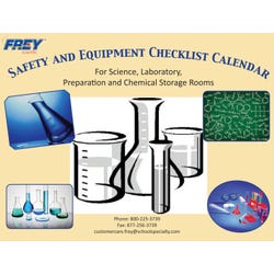 Image for Safety and Equipment Checklist Calendar from School Specialty