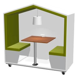 Image for Classroom Select NeoDen with Upper Wall, 79 W x 36 D x 77 H Inches from School Specialty