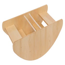 Image for Childcraft Wood Rocking Chair Boat and Steps, 46-1/8 x 24 x 11-1/2 Inches from School Specialty