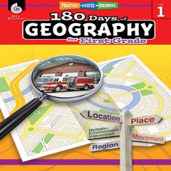 Image for Shell Education 180 Days of Geography for First Grade from School Specialty