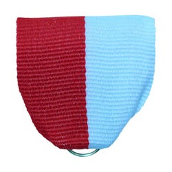 Image for Pin Drape Ribbon, 1-1/2 x 1-3/8 Inches, Red/White from School Specialty