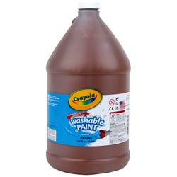 Image for Crayola Washable Paint, Brown, Gallon from School Specialty
