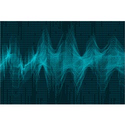 Image for Classroom Select Sound Wave Accent Rug from School Specialty