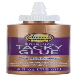 Image for Aleene's Original Tacky Glue, 4 Ounces, Dries Clear from School Specialty