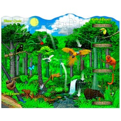 Image for Pacon Eco Puzzle, 101 Pieces from School Specialty