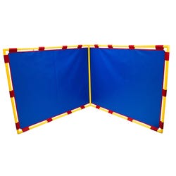 Image for Children's Factory Big Screen Right Angle Panel, Blue from School Specialty