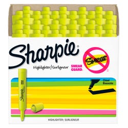 Image for Sharpie Accent Tank Style Highlighter, Chisel Tip, Yellow, Pack of 36 from School Specialty