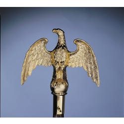Annin ABS Styrene Durable Light-Weight Eagle Flag Pole Ornament, 7 in, Item Number 1334716