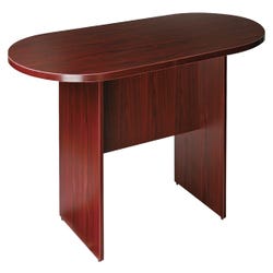 Image for Classroom Select Oval Conference Table, 72 x 36 x 29-1/2 Inches, Mahogany from School Specialty