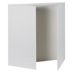 Image for Pacon Foam Tri-Fold Presentation Board, 48 x 36 Inches, 3/16 Inch Thickness, White, Pack of 12 from School Specialty