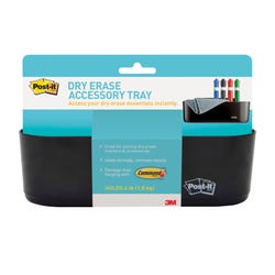 Image for Post-it Dry Erase Accessory Tray, Black from School Specialty