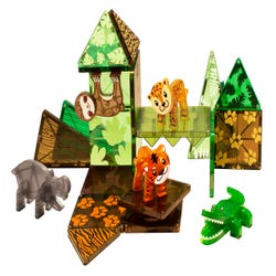 Image for Magna-Tiles Jungle Animals, Set of 25 from School Specialty